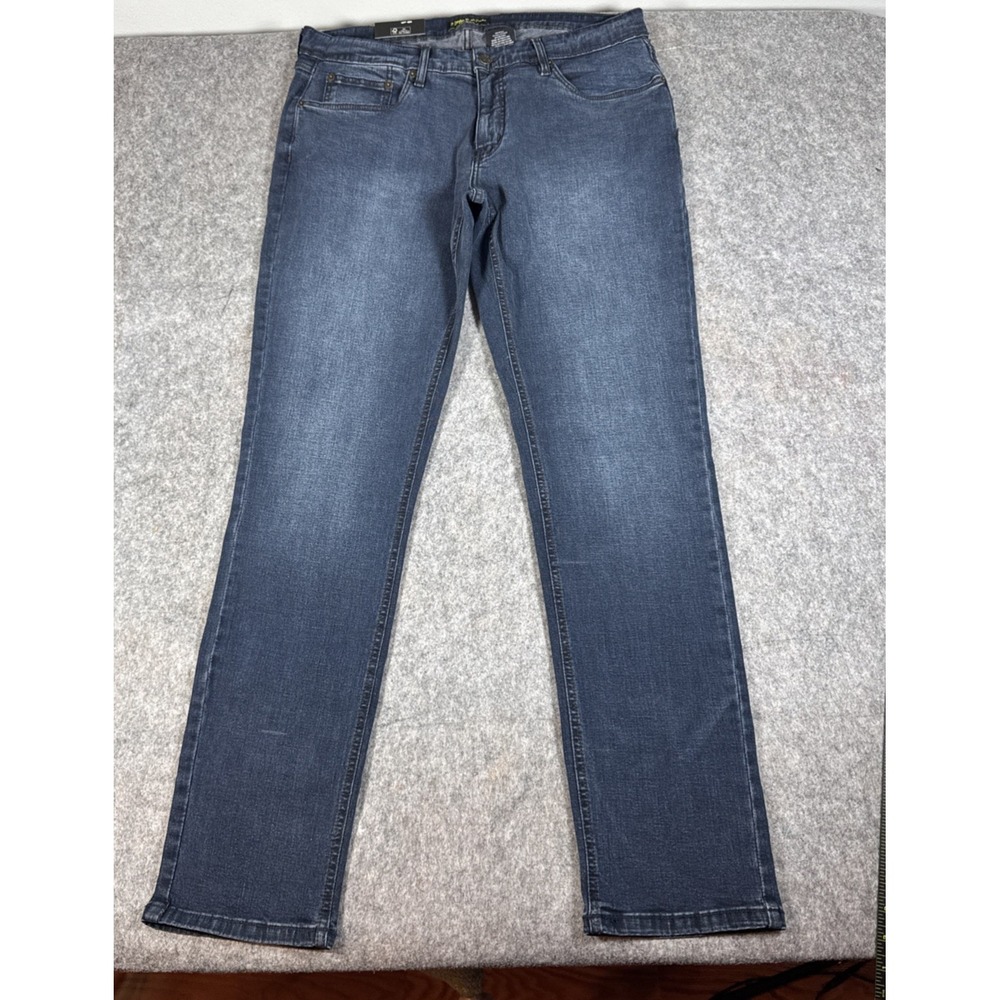 Urban Star Men's Blue,‎ Size 38 x 34 Stretch Slim Fit Jeans